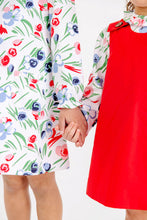 Load image into Gallery viewer, Lizzie's Luxe Leisure Dress - Fair Street Floral - Long Sleeve

