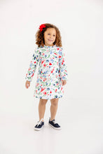Load image into Gallery viewer, Lizzie's Luxe Leisure Dress - Fair Street Floral - Long Sleeve
