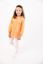 Load image into Gallery viewer, Maude's A-Line Top - Seashore Sherbet w/ Palm Beach Pink - Long Sleeves
