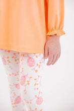 Load image into Gallery viewer, Maude's A-Line Top - Seashore Sherbet w/ Palm Beach Pink - Long Sleeves
