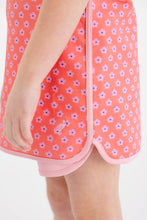 Load image into Gallery viewer, Prepletic™ Taffy Tennis Dress - Mill Street Manor Floral w/ Sandpearl Pink
