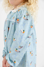 Load image into Gallery viewer, Maerin Fitz Frock - Fine Weather for Ducks - Pima - Long Sleeve
