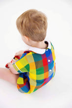 Load image into Gallery viewer, Biltmore Bubble - Ashland Park Plaid w/ White - Short Sleeve - Woven
