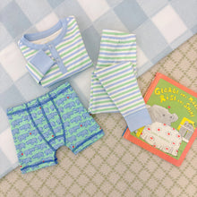 Load image into Gallery viewer, Sutton&#39;s Sweet Dream Set - Kennedy Cruise Stripe w/ Beale Street Blue
