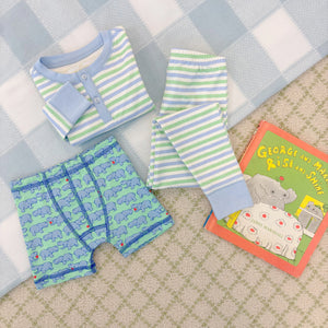 Sutton's Sweet Dream Set - Kennedy Cruise Stripe w/ Beale Street Blue