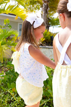 Load image into Gallery viewer, Ruthie Romper - York Yellow &amp; Worth Ave White - Dallas Dot

