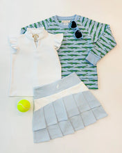 Load image into Gallery viewer, Prepletic® Cindy Skort - Beale Street Blue Seersucker - Athletic
