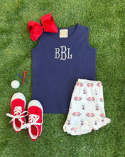 Load image into Gallery viewer, Tay Tay Tank - Nantucket Navy - Pima
