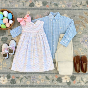 Dean's List Dress Shirt - Brookline Blue Windowpane