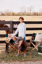 Load image into Gallery viewer, Prepletic® Hayword Half-Zip - Old Greenwich Green w/ Barnsley Blue - Performance

