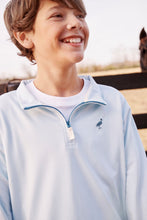 Load image into Gallery viewer, Prepletic® Hayword Half-Zip - Old Greenwich Green w/ Barnsley Blue - Performance
