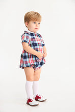 Load image into Gallery viewer, Brock Bubble - Covington Cottage Plaid w/ White - Flannel
