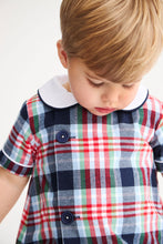 Load image into Gallery viewer, Brock Bubble - Covington Cottage Plaid w/ White - Flannel
