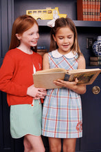 Load image into Gallery viewer, Perrin Scallop Skirt - Gibson Island Green Mini Gingham
