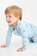 Load image into Gallery viewer, Sutton's Sweet Dream Set - Fine Weather for Ducks - Waffle Knit

