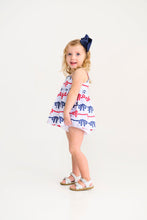 Load image into Gallery viewer, Idabelle Bloomer Set - Brentwood Bows w/ Worth Ave White

