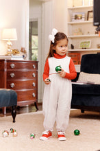 Load image into Gallery viewer, Rebecca Romper - Kiawah Kelly Green Microdot w/ Richmond Red - Sleeveless - Pima
