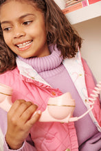 Load image into Gallery viewer, Townsend Turtleneck Sweater - Valley High Violet w/ Winter Park Pink
