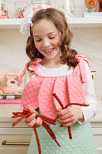 Load image into Gallery viewer, Happy Halloween Costume - Flower - Grace Bay Green Microdot w/ Hamptons Hot Pink

