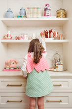 Load image into Gallery viewer, Happy Halloween Costume - Flower - Grace Bay Green Microdot w/ Hamptons Hot Pink
