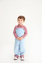 Load image into Gallery viewer, Peter Pan Collar Shirt - Woodspoint Plaid - Long Sleeve - Woven
