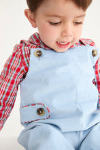 Load image into Gallery viewer, Peter Pan Collar Shirt - Woodspoint Plaid - Long Sleeve - Woven
