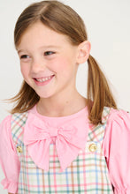 Load image into Gallery viewer, Pleated Ginny Jumper - Manalapan Plaid
