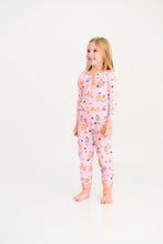 Load image into Gallery viewer, Payton Pajama Set - Candy &amp; Critters (Sandpearl Pink)
