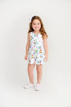 Load image into Gallery viewer, Reagan Romper - Biltmore Blooms w/ Richmond Red - Pima
