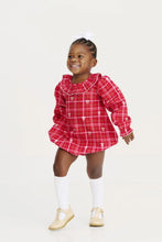 Load image into Gallery viewer, Long Sleeve Ramona Ruffle Bubble - Torrington Tartan - Flannel
