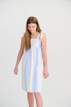 Load image into Gallery viewer, Macie Mini Dress - SoBro Seersucker
