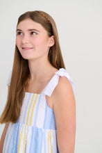 Load image into Gallery viewer, Macie Mini Dress - SoBro Seersucker
