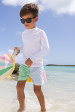 Load image into Gallery viewer, Country Club Colorblock Trunk - Grace Bay Green, Buckhead Blue, Yellow, &amp; Hot Pink
