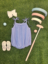 Load image into Gallery viewer, Junie B. Bubble - Park City Periwinkle - Eyelet
