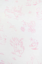 Load image into Gallery viewer, Baby Buggy Blanket - Sir Proper's Sweet Arrival w/ Hamptons Hot Pink
