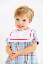 Load image into Gallery viewer, Towne's Top Sail Bubble -  Kensington Court Plaid w/ White - Woven
