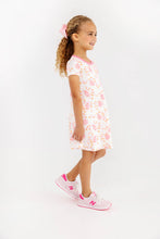 Load image into Gallery viewer, Polly Play Dress - Gourd-geous in Palmetto Pearl w/ Romany Rose - Short Sleeve
