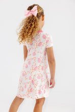 Load image into Gallery viewer, Polly Play Dress - Gourd-geous in Palmetto Pearl w/ Romany Rose - Short Sleeve
