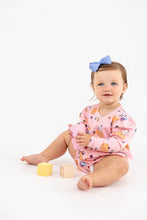 Load image into Gallery viewer, Penny's Play Bubble - Candy &amp; Critters (Sandpearl Pink) - Long Sleeve - Pima
