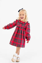Load image into Gallery viewer, Ramona Ruffle Dress - Society Prep Plaid - Long Sleeve - Woven
