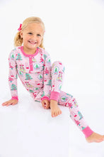 Load image into Gallery viewer, Payton Pajama Set - Christmas Coloring Contest (Pink)
