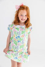 Load image into Gallery viewer, Maude's Cassidy Comfy Crewneck - Gaston St Garden - Short Puff Sleeve
