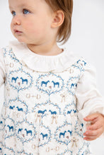 Load image into Gallery viewer, Ramona Ruffle Collar Shirt - Palmetto Pearl - Long Sleeve
