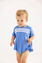 Load image into Gallery viewer, Beau Bubble - Sunrise Blvd Blue w/ White Stripes - Short Sleeve
