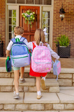 Load image into Gallery viewer, Don't Forget Your Backpack - Barbados Blue w/ Beale Street Blue &amp; Navy
