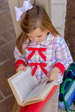 Load image into Gallery viewer, Julie Anne Jacket - Wellington Windowpane w/ Richmond Red - Quilted
