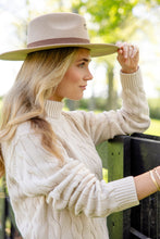Load image into Gallery viewer, Women's Townsend Turtleneck Sweater - Osprey Oatmeal
