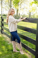 Load image into Gallery viewer, Women's Townsend Turtleneck Sweater - Osprey Oatmeal
