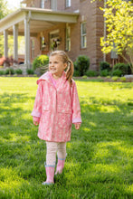 Load image into Gallery viewer, Liquid Sunshine Slicker - Bell Court Bows (Hamptons Hot Pink)
