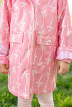 Load image into Gallery viewer, Liquid Sunshine Slicker - Bell Court Bows (Hamptons Hot Pink)
